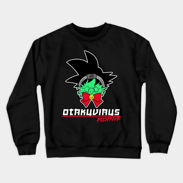 OTAKUVIRUS Crewneck Sweatshirt by absolemstudio